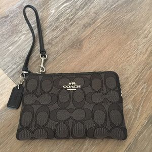 Coach authentic wristlet
