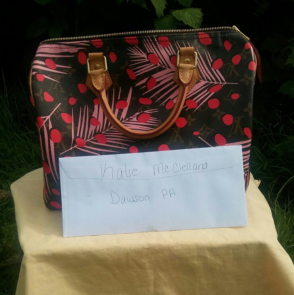 Louis Vuitton Speedy 30 jungle limited edition