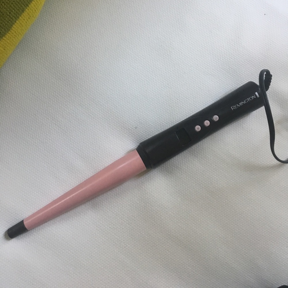 Remington tapered hair curler wand
