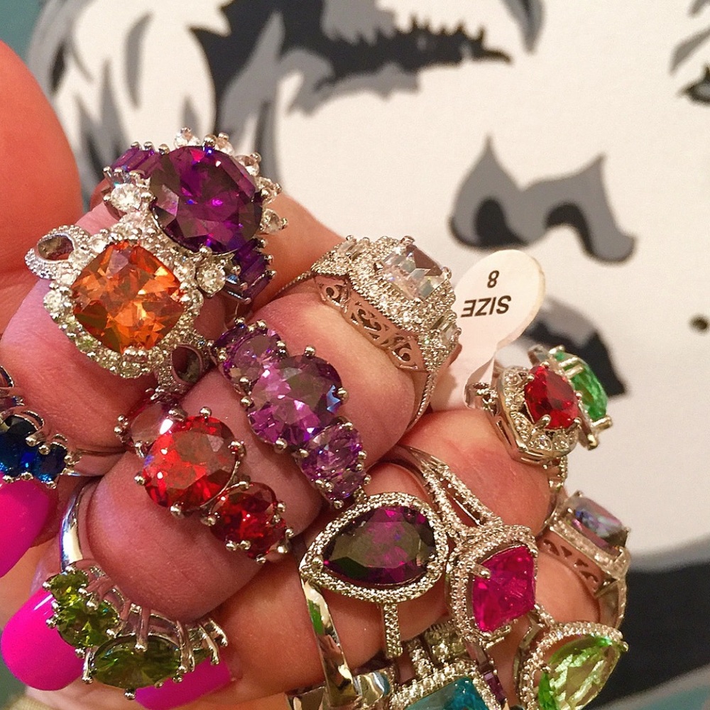 Diamonds are a girl's best friend!