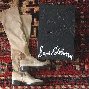 Sam Edelman "Paloma" OTK Suede boot