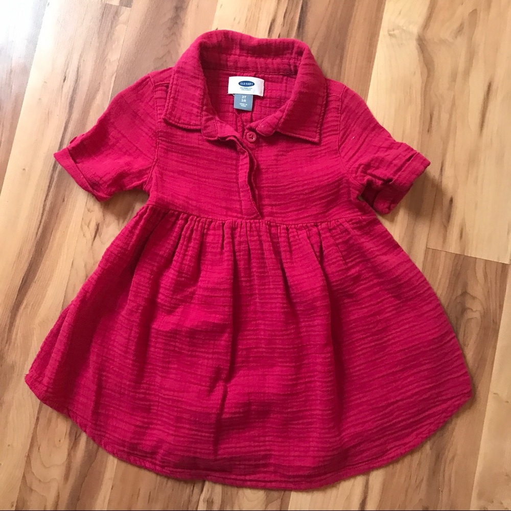 Girls 2T Cap Sleeve Dress/Tunic