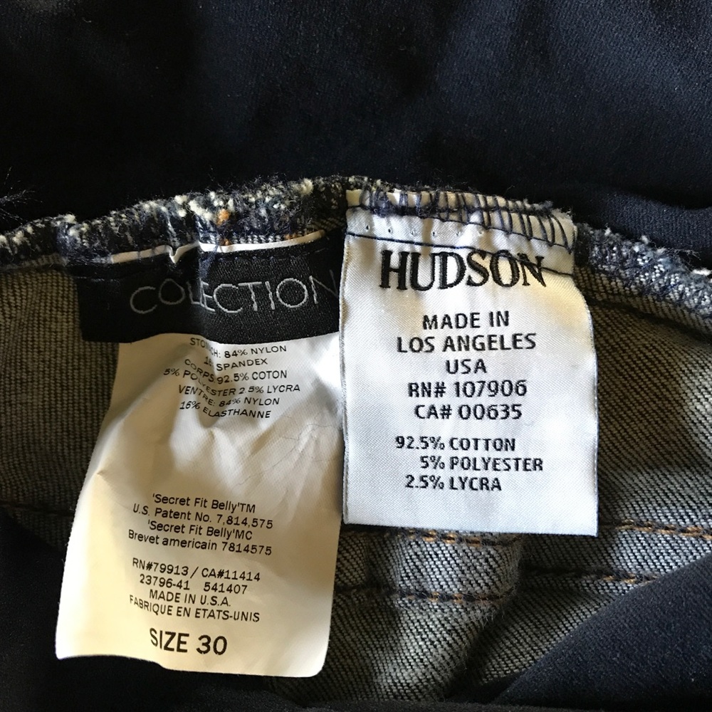 HUDSON Maternity Boot Cut Jeans