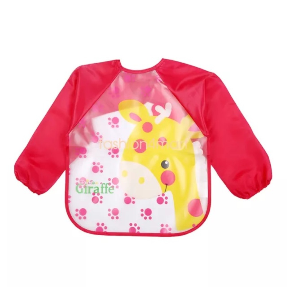 NWT long sleeve bib smock