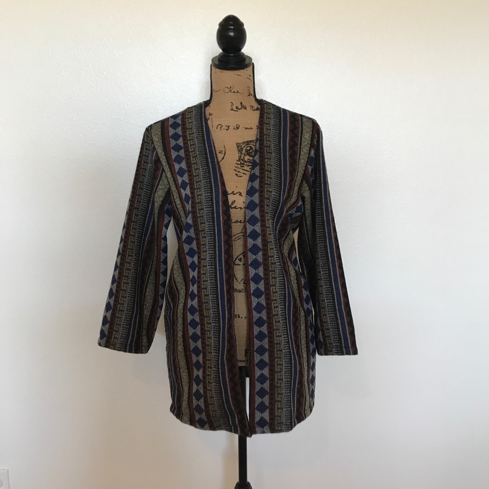 Forever 21 oversized tribal blazer!