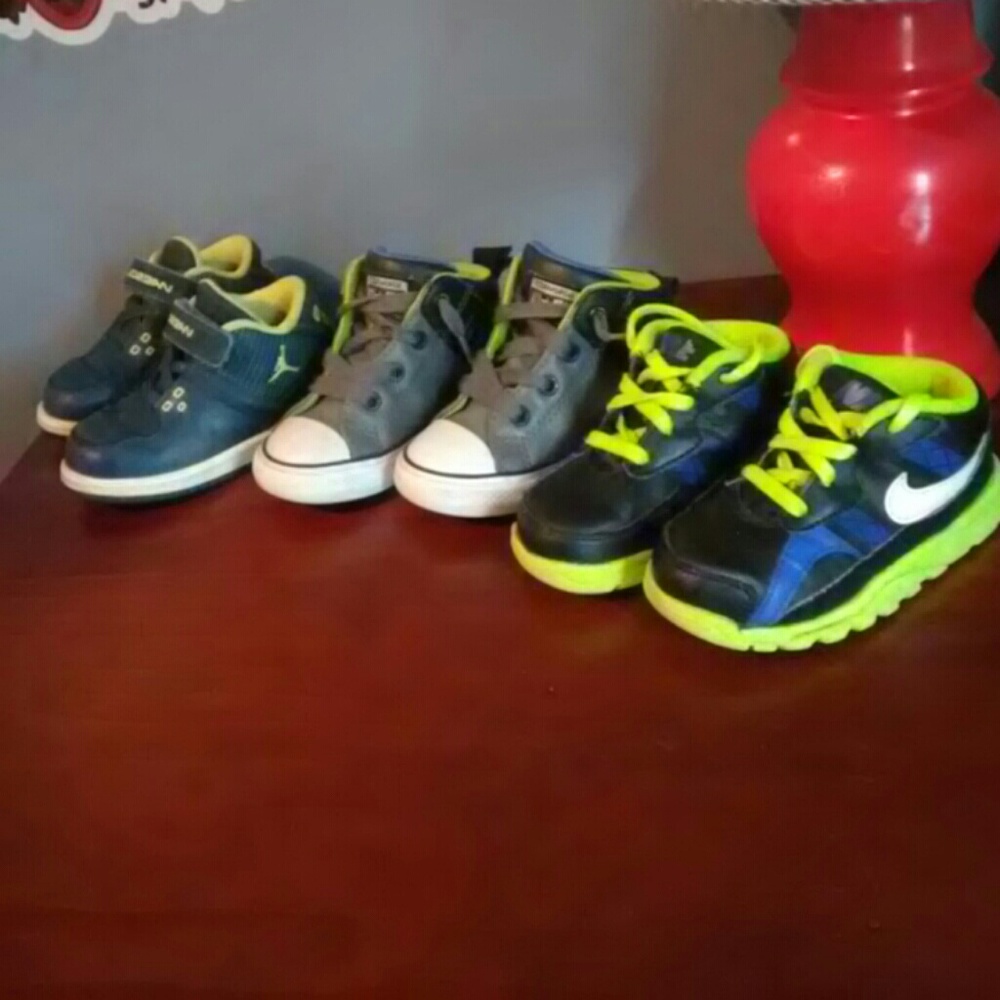 🚫SOLD Size 7 toddler converse, nike & jordan