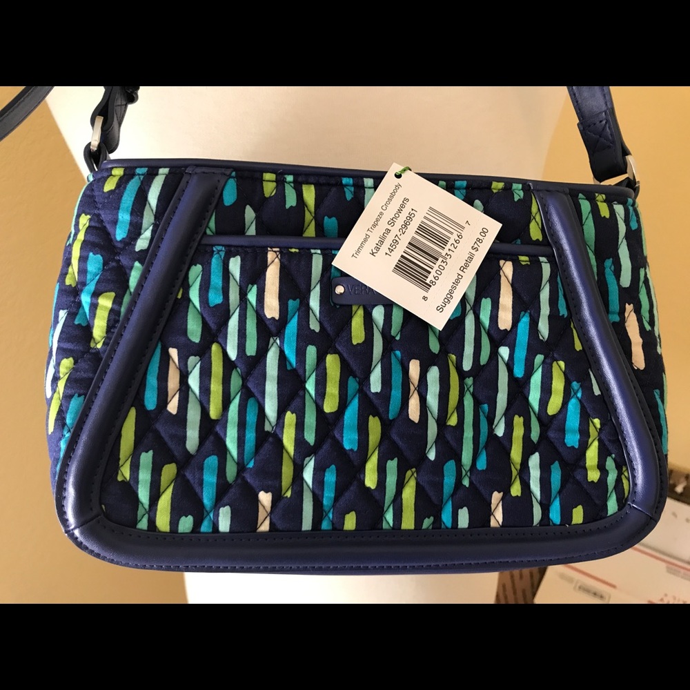 Vera Bradley Trimmed Trapeze Crossbody