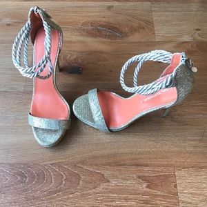 Via Spiga glitz heels