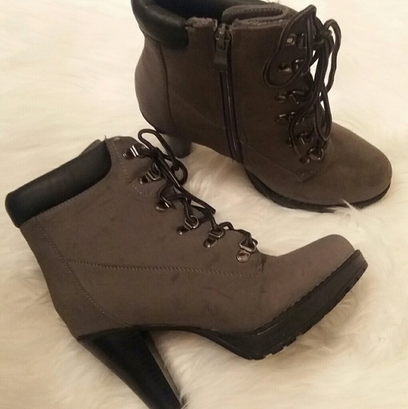 Ankle Heel Boots - Picture 2 of 2
