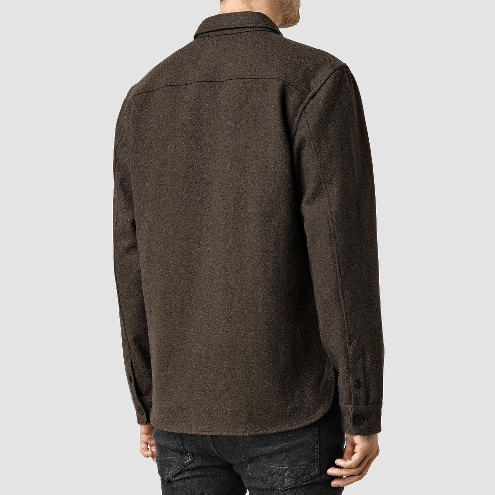 AllSaints Merchant Woolen Shirt large - Picture 3 of 3