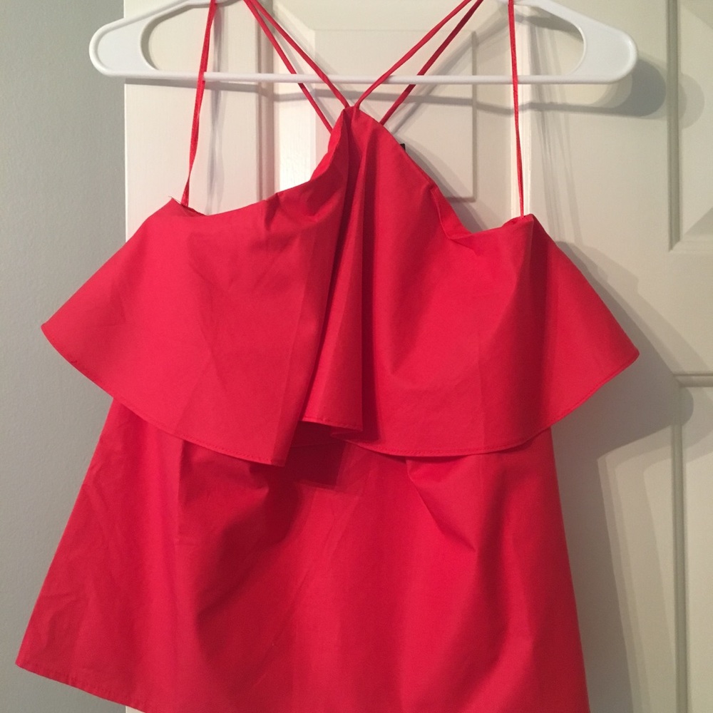 Red Halter Top