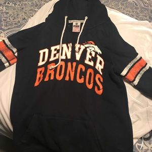 Womens victoria secret denver broncos hoodie