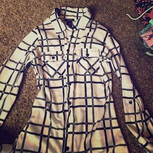 Black And White Flannel