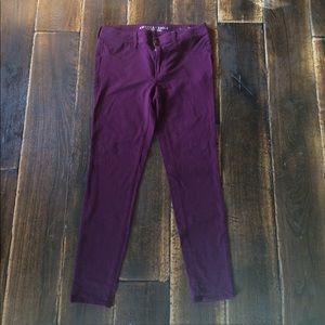 Maroon Jeans