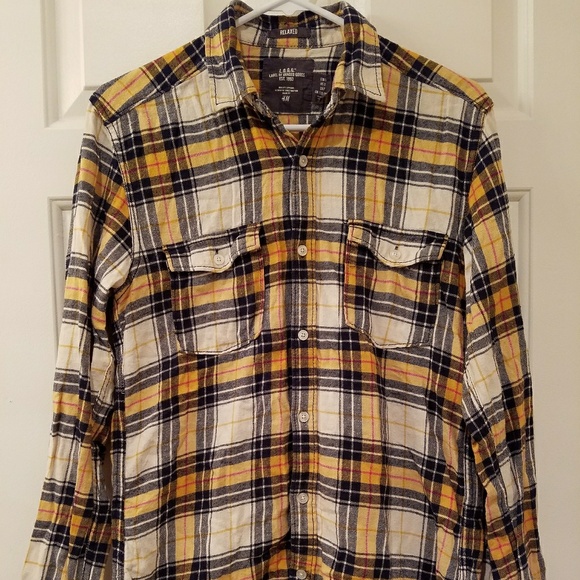 H&M Tops - H&M Relaxed fit flannel shirt