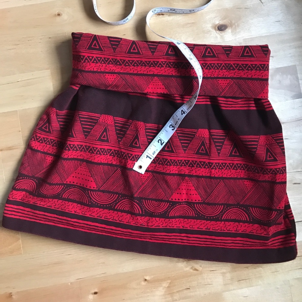 AMERICAN APPAREL Girls Skirt tribal S
