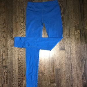 Blue lululemon leggings