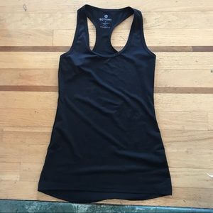 Black Workout Racerback Top
