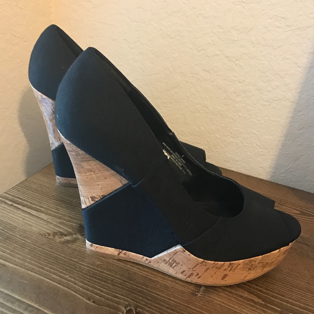 Mossimo Peep Toe Wedges
