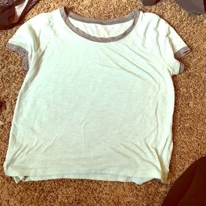 Cloud Blue crop tshirt