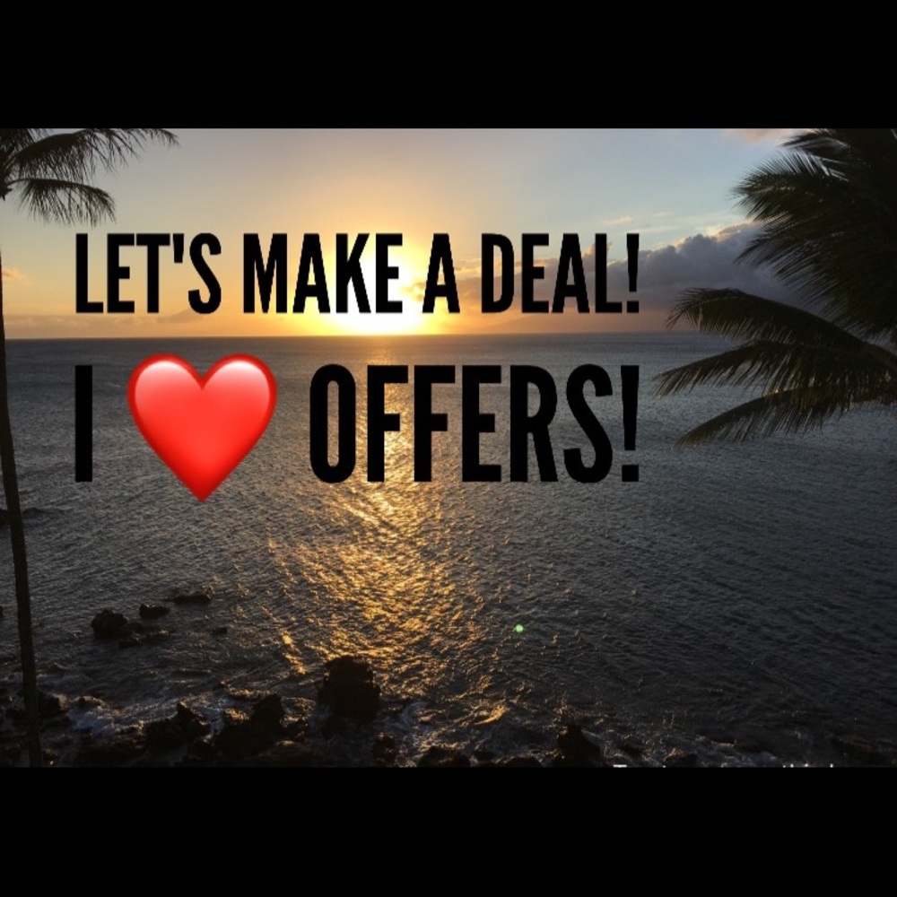 Love the item but not the price?!  Make an offer!