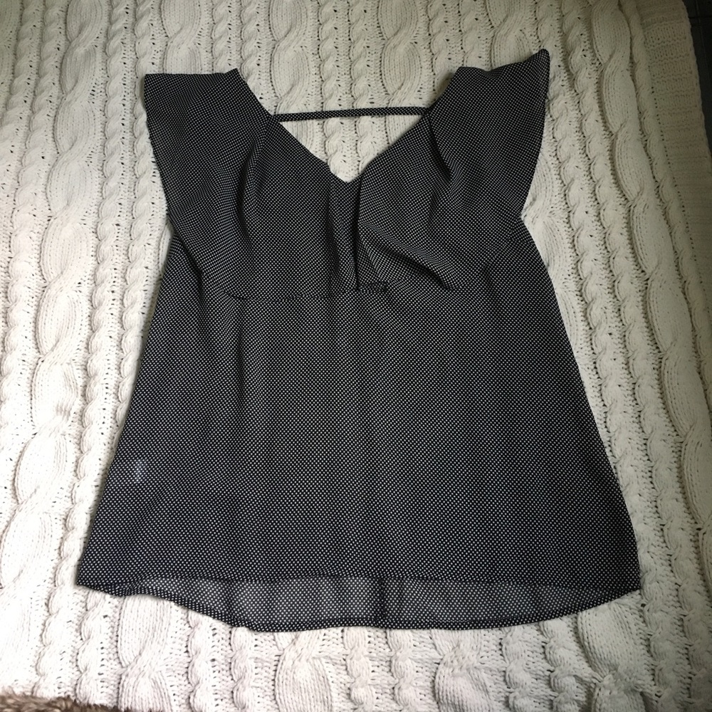 Cute Poka Dotted Top