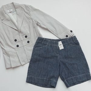 🎁 J. JILL walking denim shorts