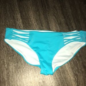 Victoria's Secret Pink Lace-Up bikini bottoms