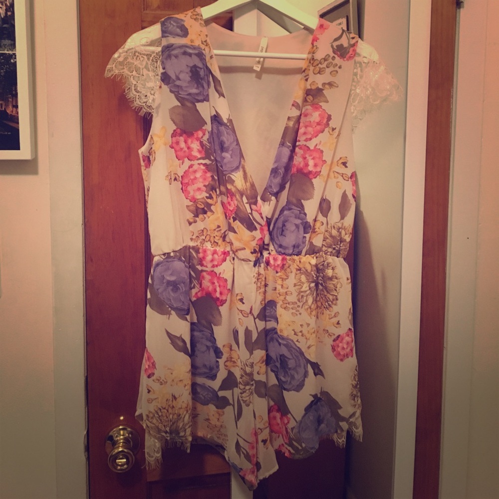 Floral romper