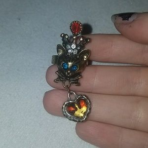 Cute Princess Cat Ring