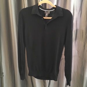 Small Dark Blue H&M Pullover Sweater