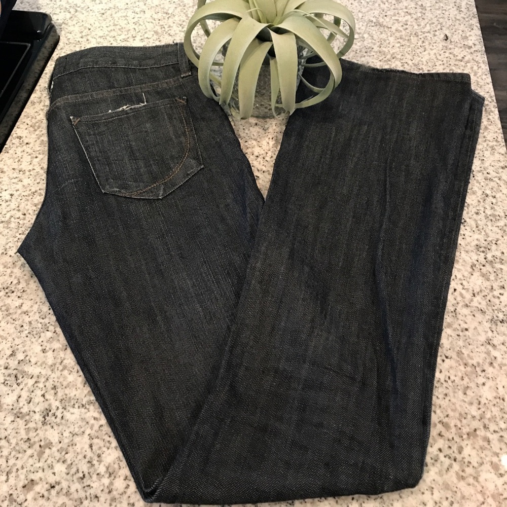 Paper Denim. Dark wash flares!