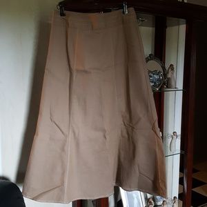Khaki skirt