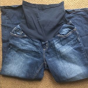 Maternity Capri Jeans