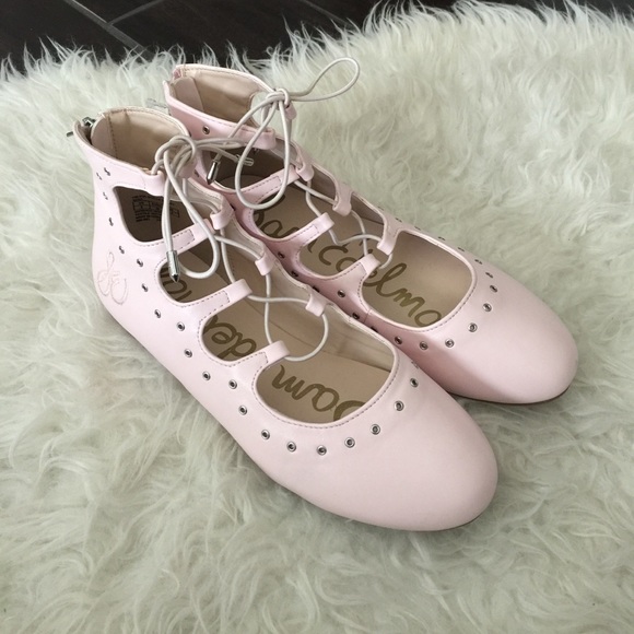 Sam Edelman Other - NWOT Sam Edelman pink strappy ballet flats shoe