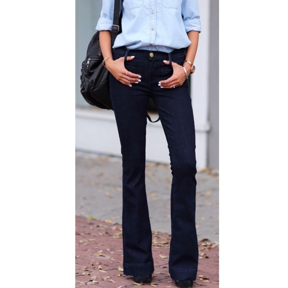 MiH Jeans- Bell Bottoms with Dark Wash