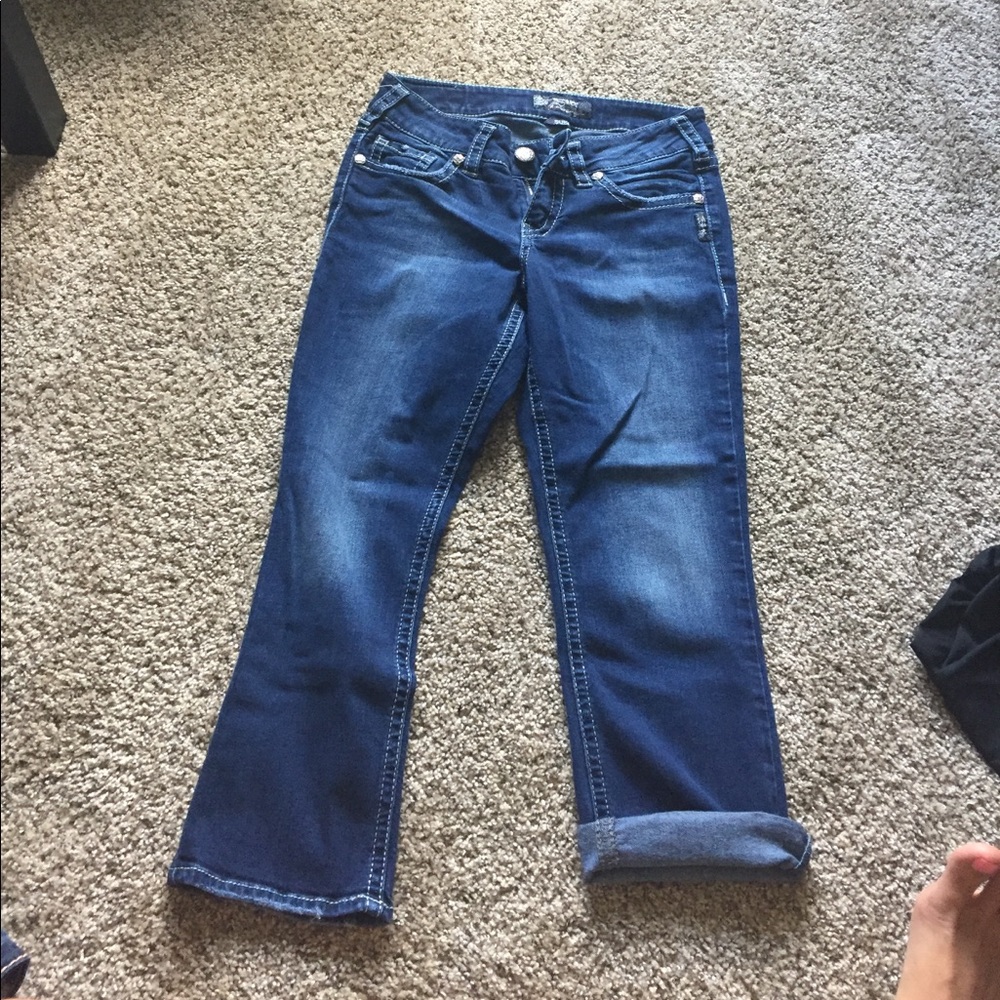 Silver capris - Picture 2 of 5