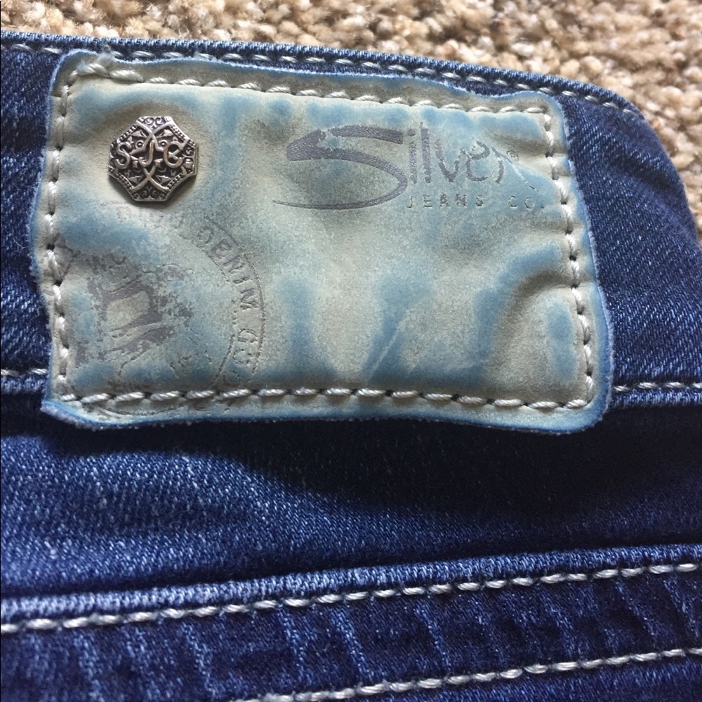 Silver capris - Picture 4 of 5