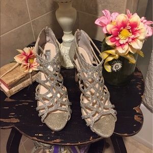 INC. Rhinestones 4" heel shoes