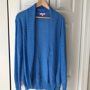 EUC Lilly Pulitzer Bookside Cardigan L