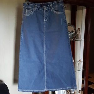 Denim skirt