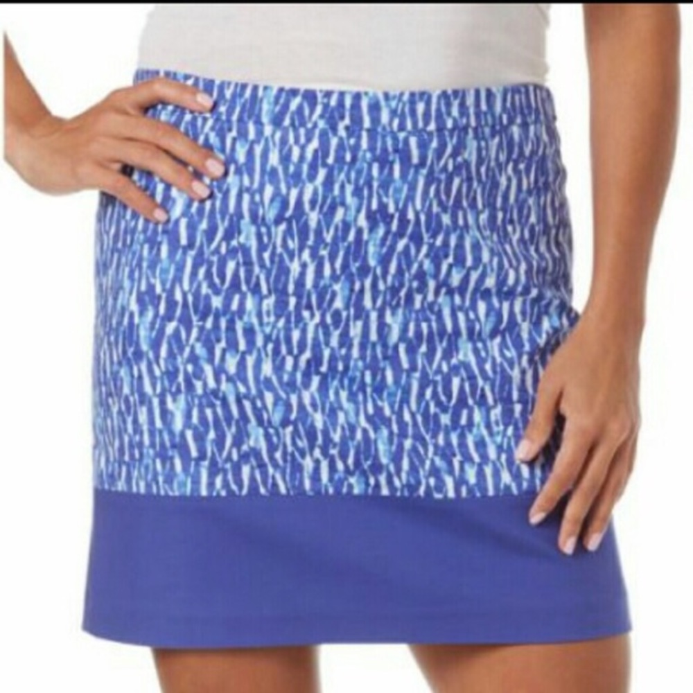 🆕 Micheal Kors blue skirt size 16