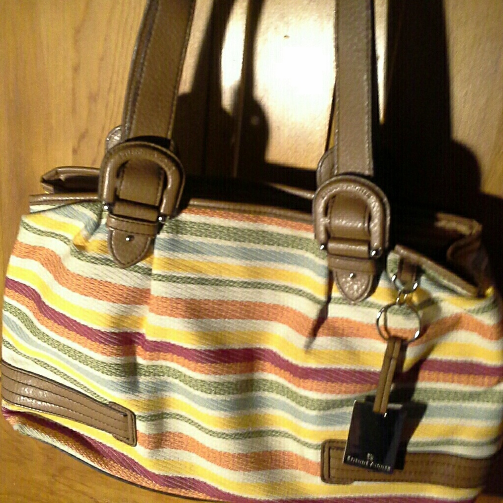 Aigner fabric handbag