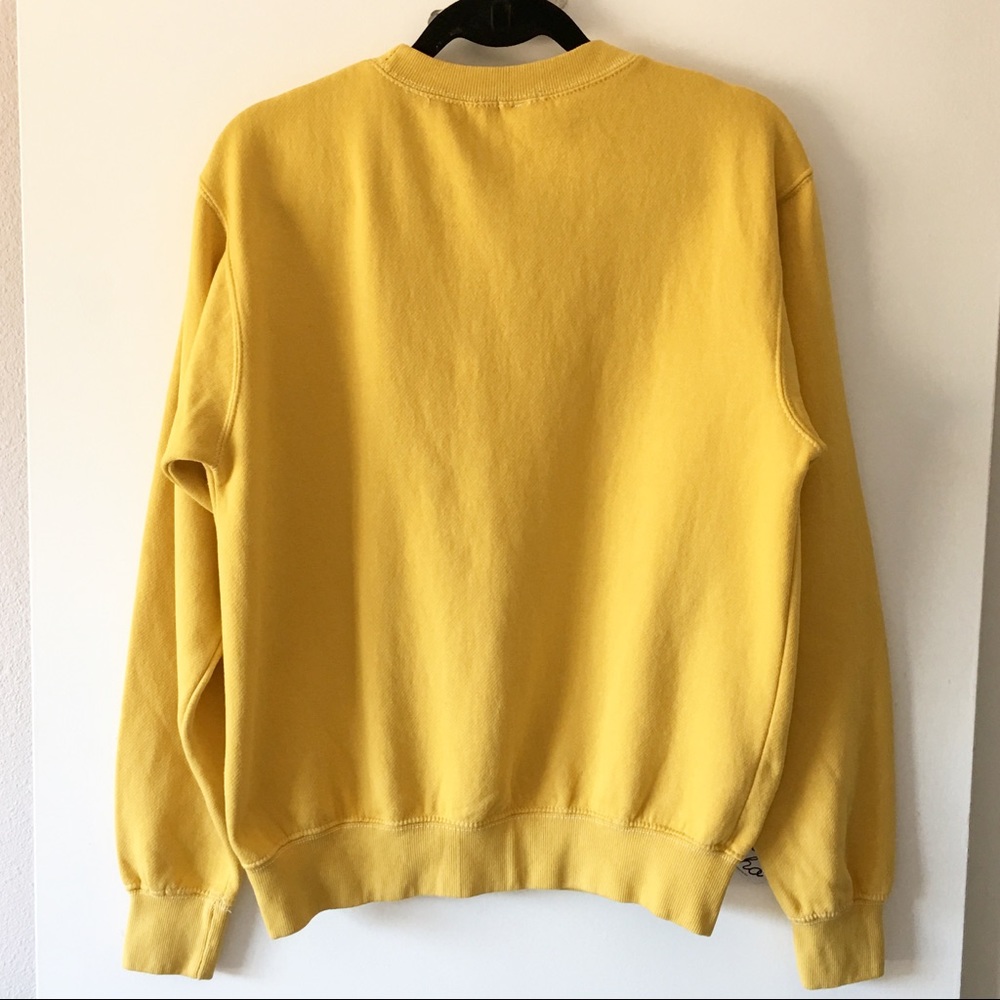 NWOT flawed mustard Erica sweatshirt - Picture 2 of 4