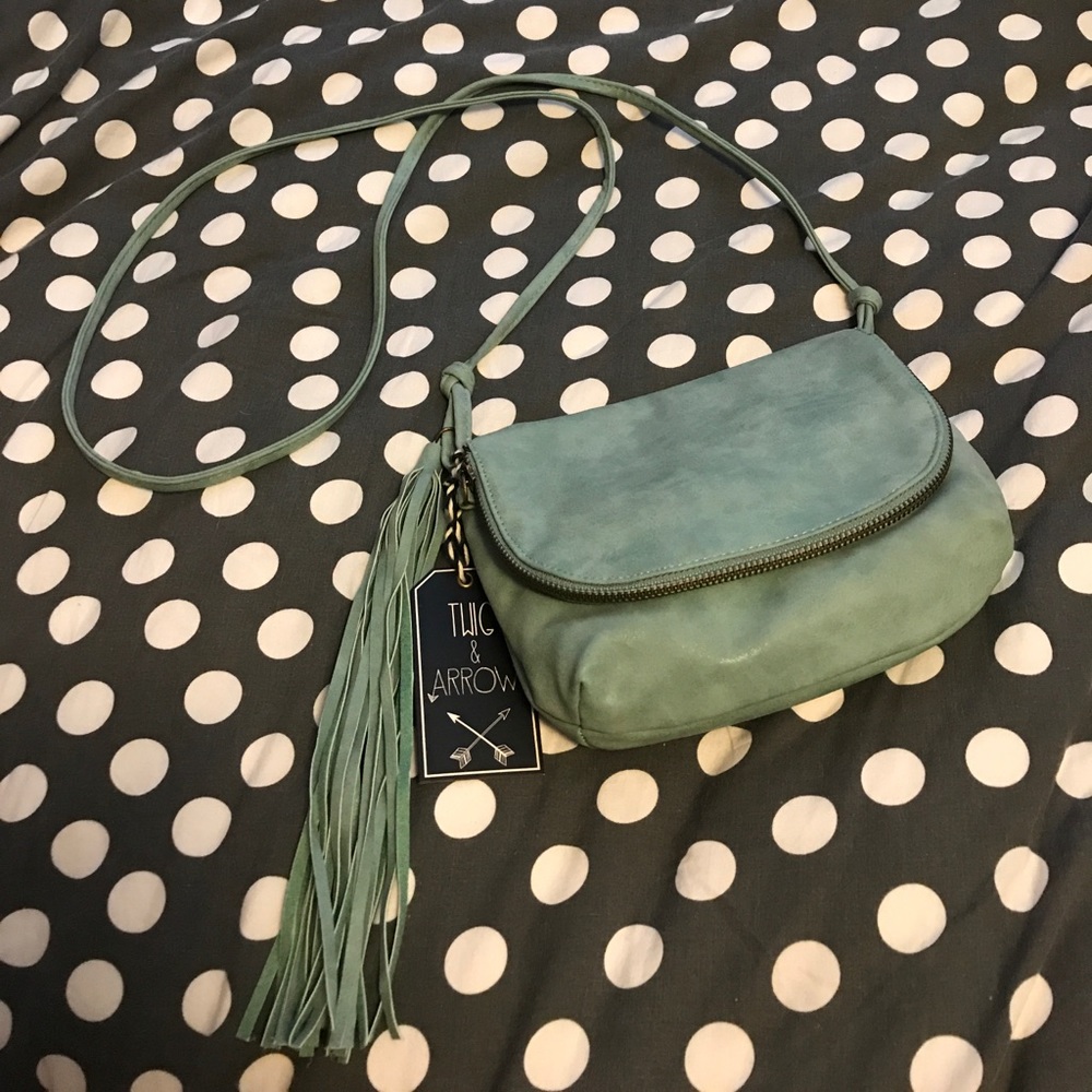 NWT Crossbody Blue Bag