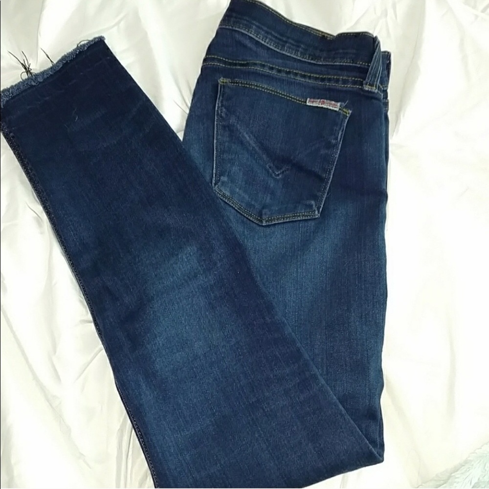 🚨Hudson Krista Crop Super Skinny Jeans w/raw hem