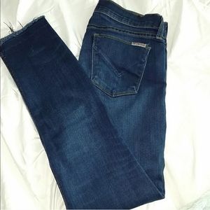 🚨Hudson Krista Crop Super Skinny Jeans w/raw hem