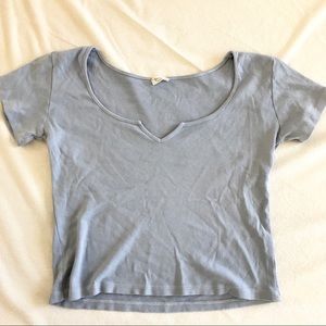 Brandy Melville Blue Monet Top