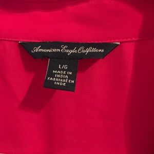 American Eagle Peplum Top