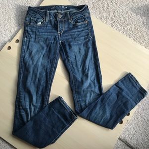 American Eagle dark wash jeans